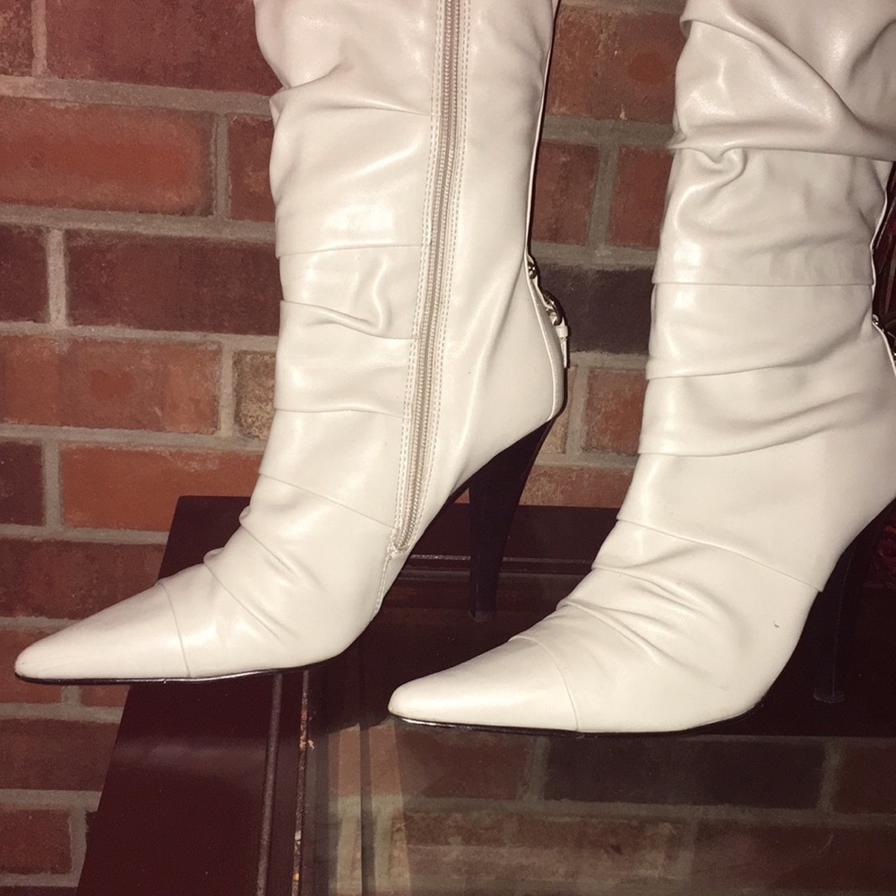 Off White Nine West Boots